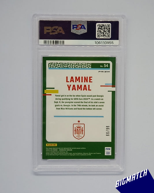 Lamine Yamal - 2023-24 PANINI DONRUSS FIFA - PSA 9