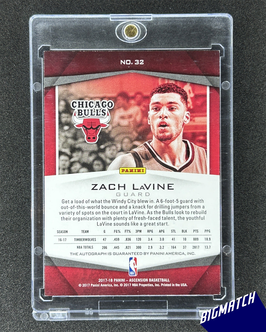 Zach Lavine - 2017-18 PANINI Ascension Basketball