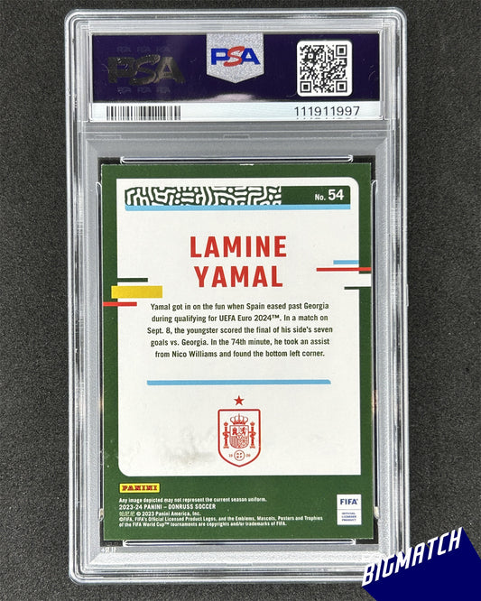 Lamine Yamal - 2023-24 Panini Donruss Silver - PSA 7