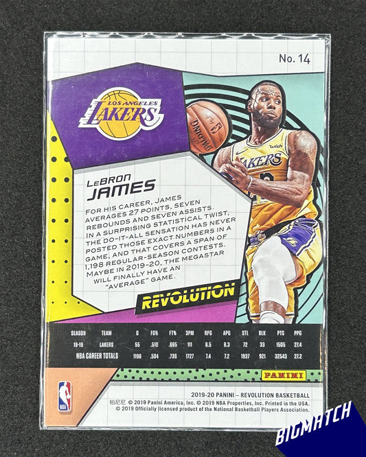 LEBRON JAMES - 2019 PANINI REVOLUTION BASKETBALL