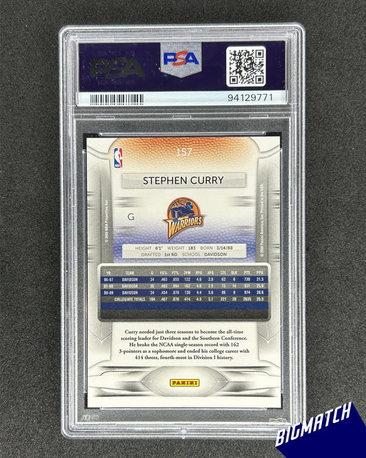Stephen Curry - 2009 PANINI PRESTIGE - PSA 9