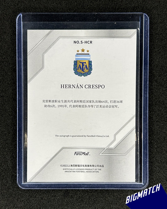 Hernán Crespo - 2022 FANSMALL LIGHT SIGNATURE