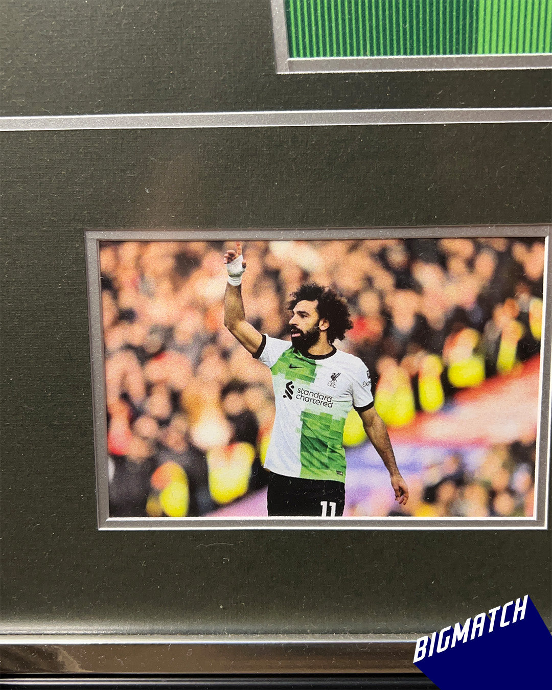 Mohamed Salah #11 Frame Signed - Liverpool Away Jersey 22/23 Collector’s Edition