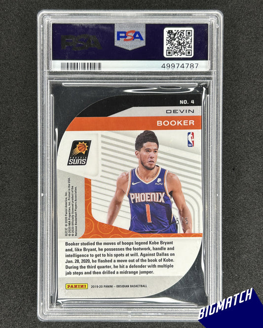 Devin Booker - 2019 PANINI OBSIDIAN ATOMIC - PSA 9