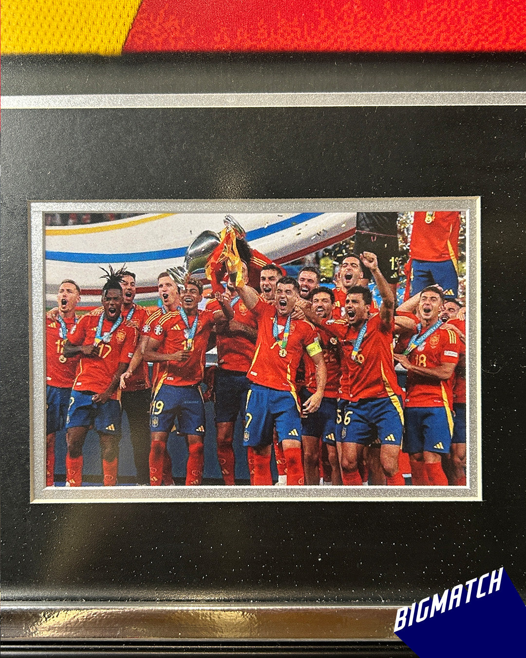 Spain National Team Signed Jersey – A Historic Tribute to La Roja's Greatness