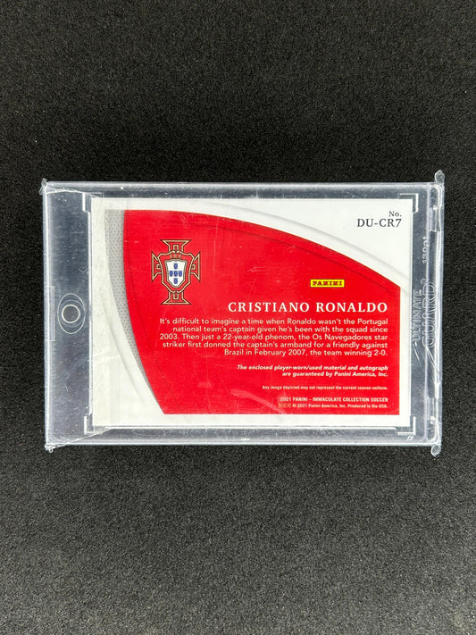 CRISTIANO RONALDO - 2021 PANINI IMMACULATE COLLECTION #DU-CR7 /7