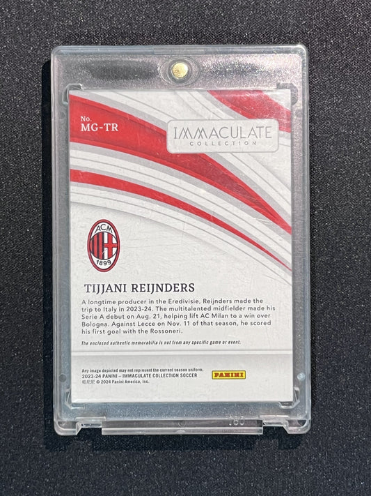TIJJANI REIJNDERS - 2023-24 PANINI IMMACULATE COLLECTION #MG-TR /99 PATCH