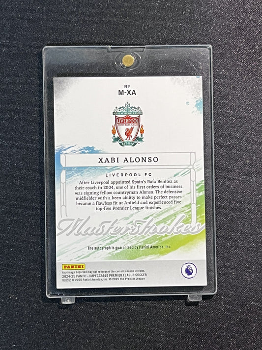 XABI ALONSO - 2024-25 PANINI IMPECCABLE PREMIER LEAGUE #M-XA /25