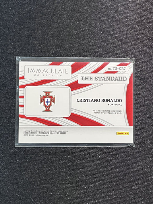 CRISTIANO RONALDO - 2024-25 PANINI IMMACULATE COLLECTION #TS-CR7 /20 PACH