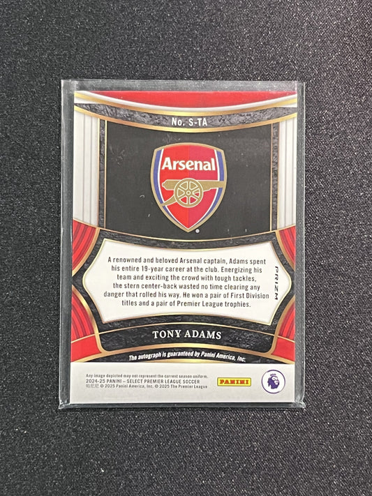 TONY ADAMS - 2024-25 PANINI SELECT EPL #S-TA AUTO