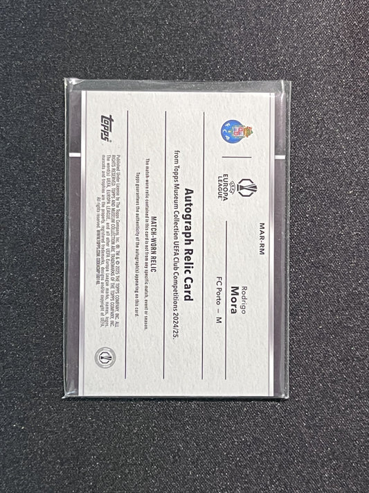 RODRIGO MORA - 2025 TOPPS MC #MAR-RM /190 AUTO PATCH