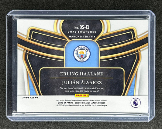 ERLING HAALAND/JULIAN ALVAREZ - 2023 PANINI SELECT PREMIER LEAGUE