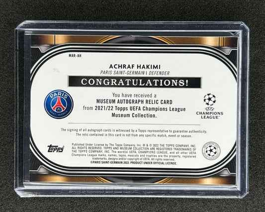 ACHRAF HAKIMI - 2022 TOPPS UEFA CHAMPONS LEAGUE