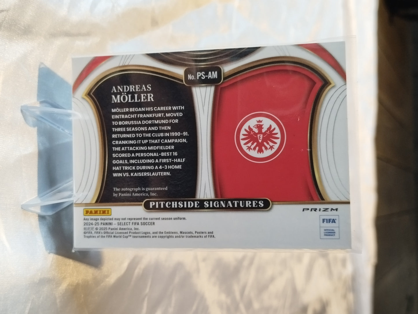 ANDREAS MOLLER - 2024-25 PANINI SEPECT - EINTRACHT FRANKFURT - Autograph #PS-AM