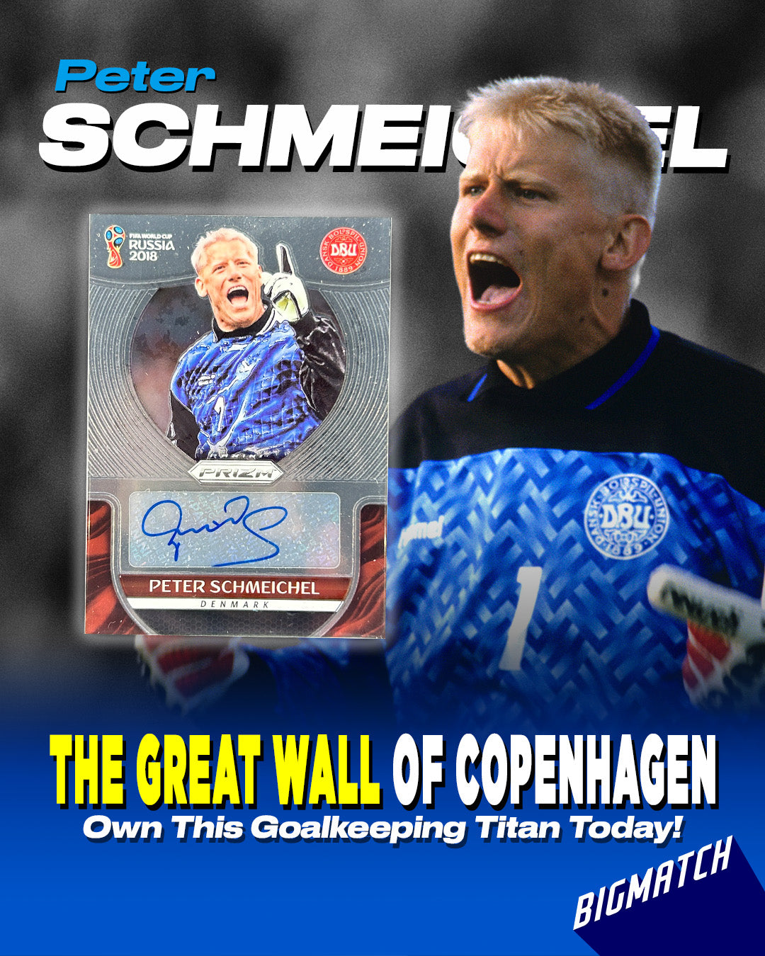 Peter Schmeichel - 2018 PANINI PRIZM WORLD CUP SOCCER