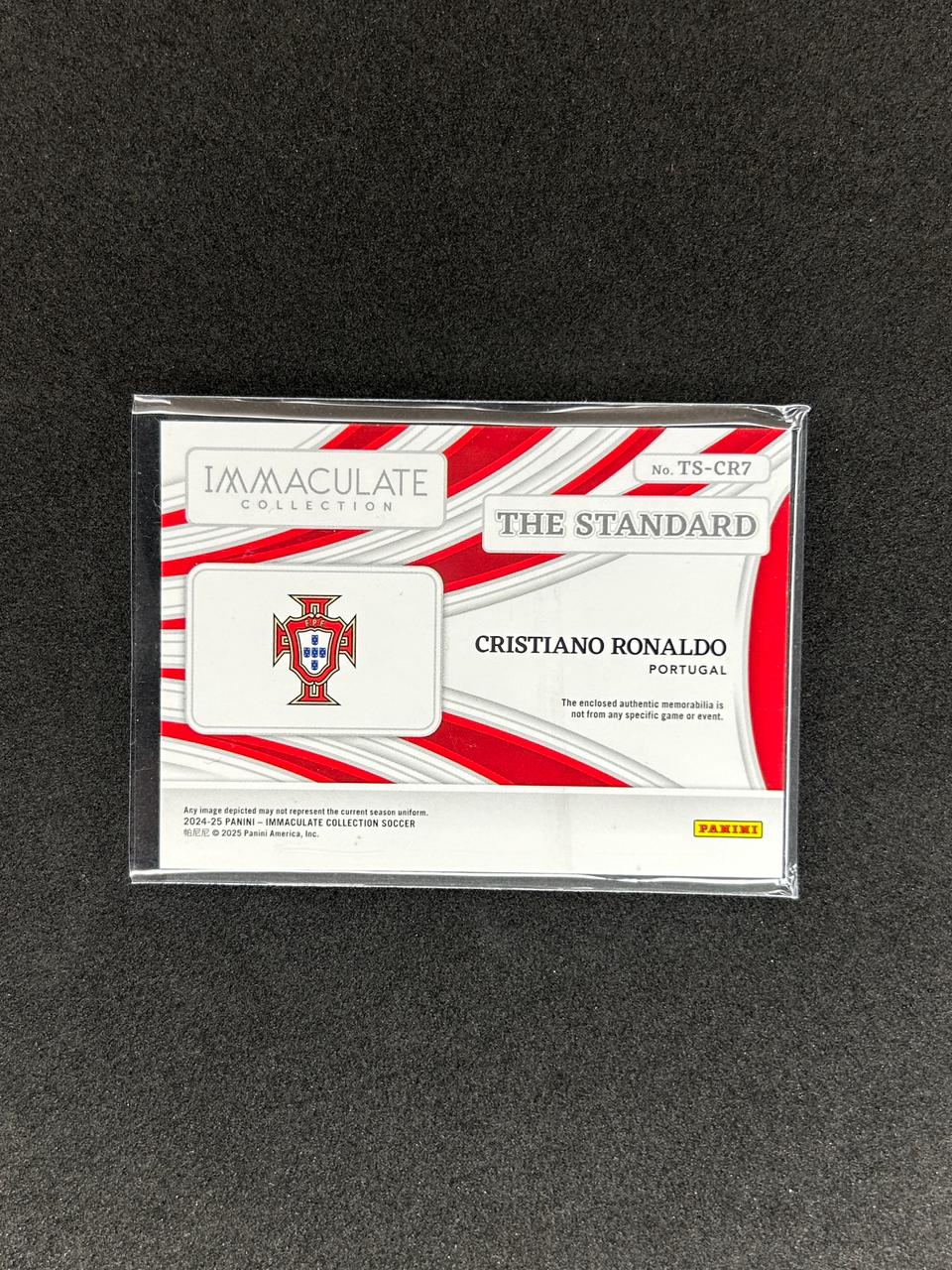 CRISTIANO RONALDO - 2024-25 PANINI IMMACULATE COLLECTION #TS-CR7 /49