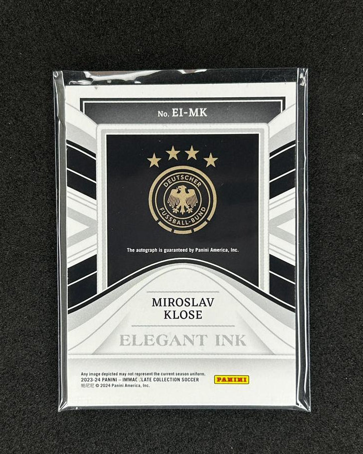 MIROSLAV KLOSE - 2023-24 PANINI IMMACULATE COLLECTION #EI-MK /99