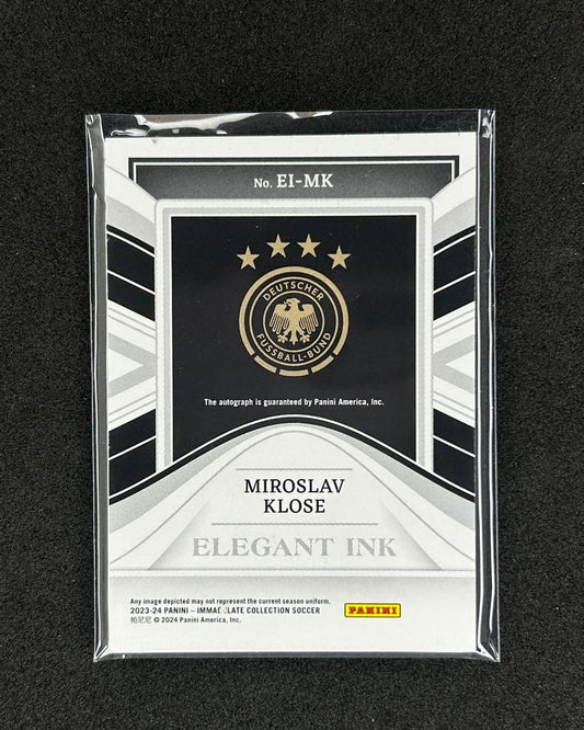 MIROSLAV KLOSE - 2023-24 PANINI IMMACULATE COLLECTION #EI-MK /99