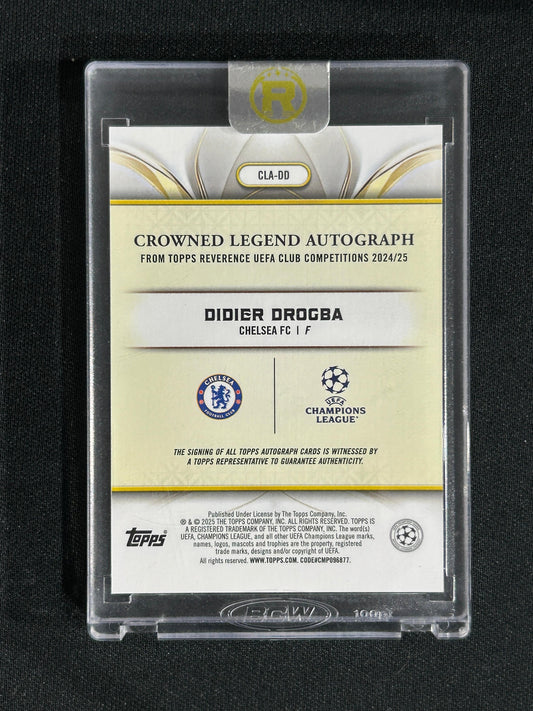 Didier Drogba - 2025/26 Topps Reverence Autograph /99 #CLA-DD