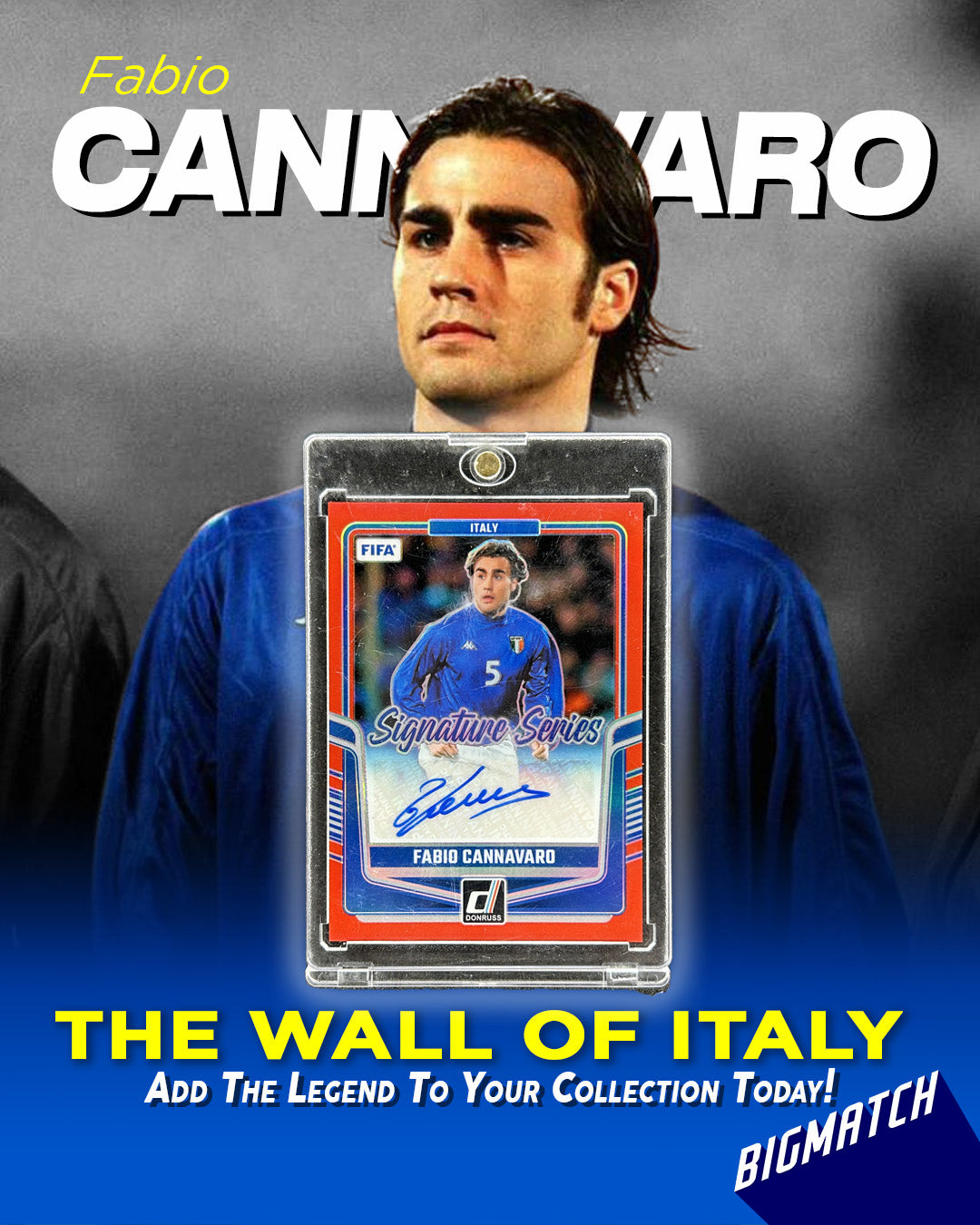 Fabio Cannavaro - 2024 PANINI DONRUSS SOCCER SIGNATURE