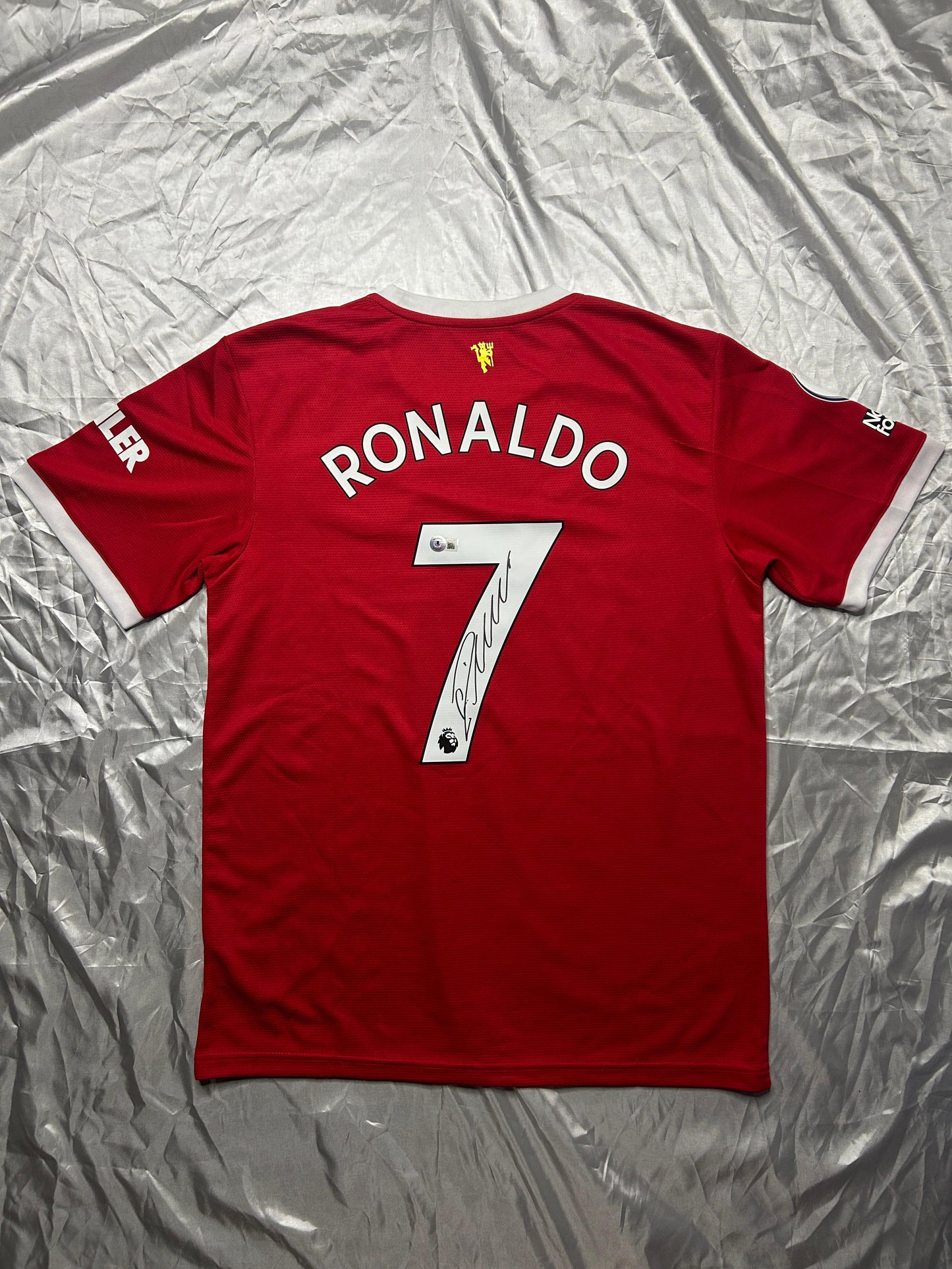 Cristiano Ronaldo Signed Jersey With Beckett COA