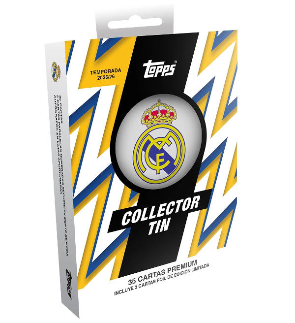 Topps Real Madrid Collector Tin 2025/26