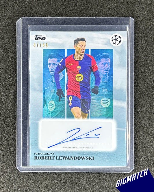Robert Lewandowski - 2025 TOPPS Simplicidad SIGNATURE
