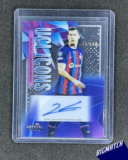 Robert Lewandowski - 2023 TOPPS UCL ICONS SIGNATURE