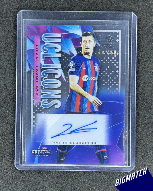 Robert Lewandowski - 2023 TOPPS UCL ICONS SIGNATURE