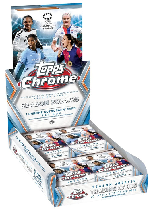 Topps Chrome UEFA Women’s Champions League 2024/25 Hobby Box