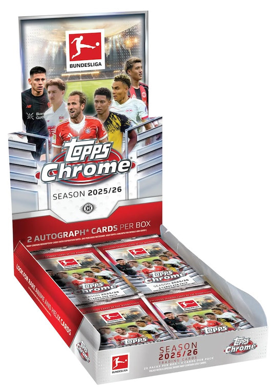 2025/26 Topps Chrome Bundesliga Hobby Box