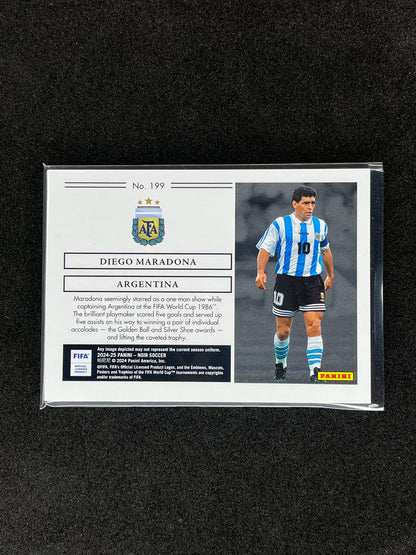 DIEGO MARADONA - 2024/25 PANINI NOIR /80 #199