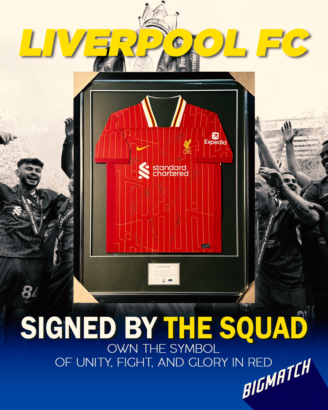 Own a Legendary Piece of Liverpool FC History – Signed Squad Jersey