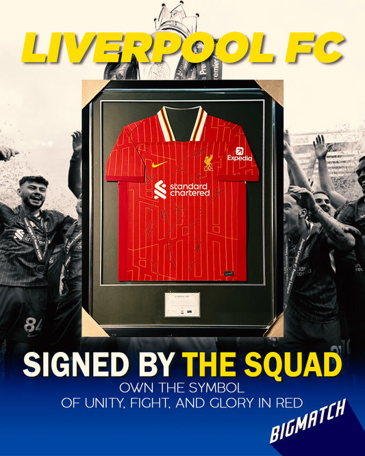 Own a Legendary Piece of Liverpool FC History – Signed Squad Jersey