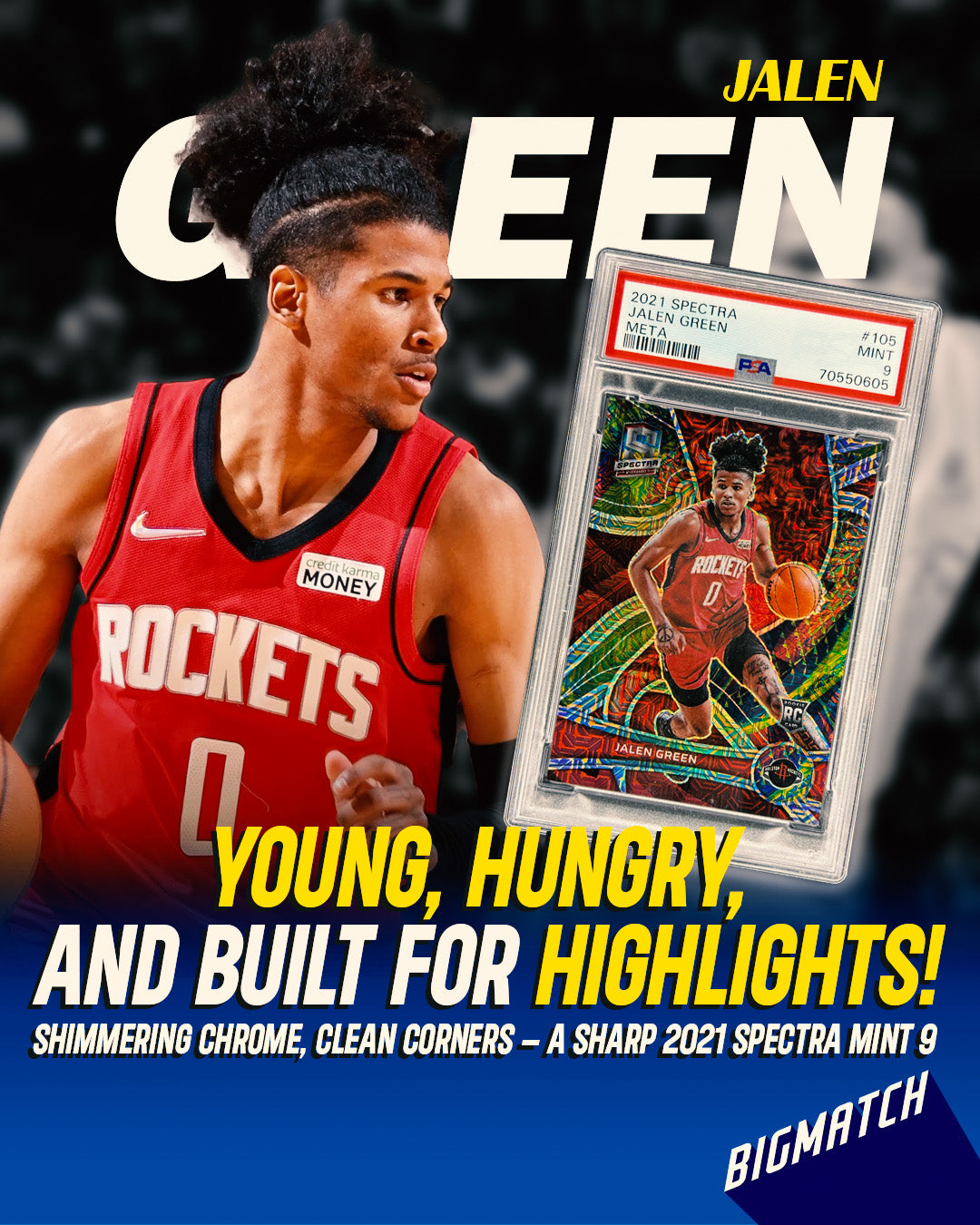 Jalen Green - 2021 PANINI SPECTRA