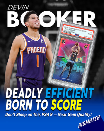 Devin Booker - 2019 Panini Donruss Optic “Splash! Pink”