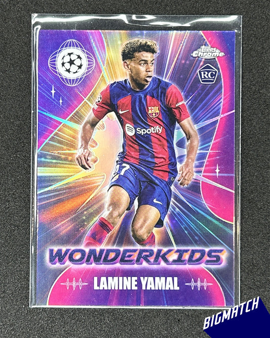 LAMINE YAMAL - 2024 TOPPS CHROME WONDERKIDS