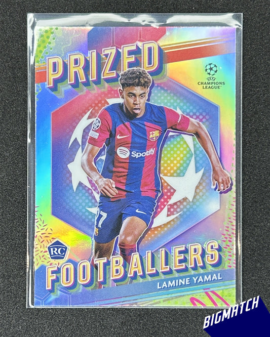LAMINE YAMAL - 2024 TOPPS PRIZED FOOTBALLERS