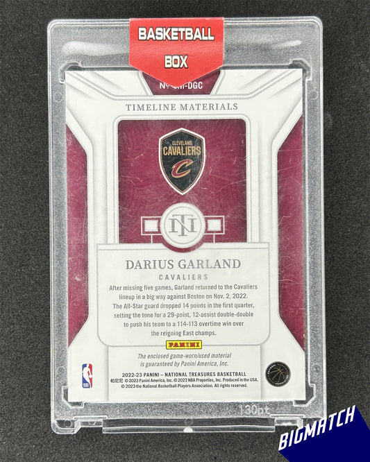 DARIUS GARLAND - 2022-23 PANINI NATIONAL TREASURES BASKETBALL