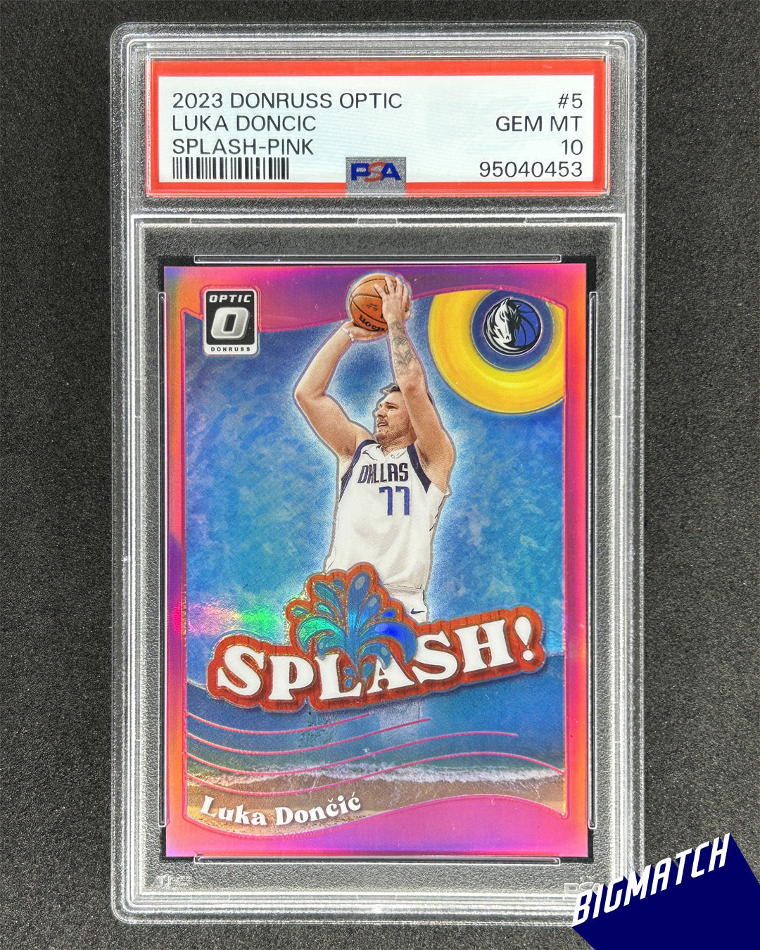 LUKA DONCIC - 2023 PANINI DONRUSS OPTIC SPLASH