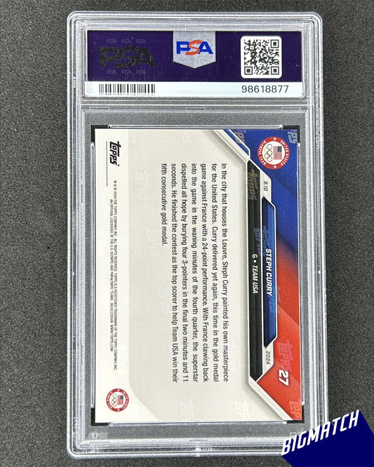 STEPH CURRY - 2024 TOPPS NOW OLYMPIC GAMES