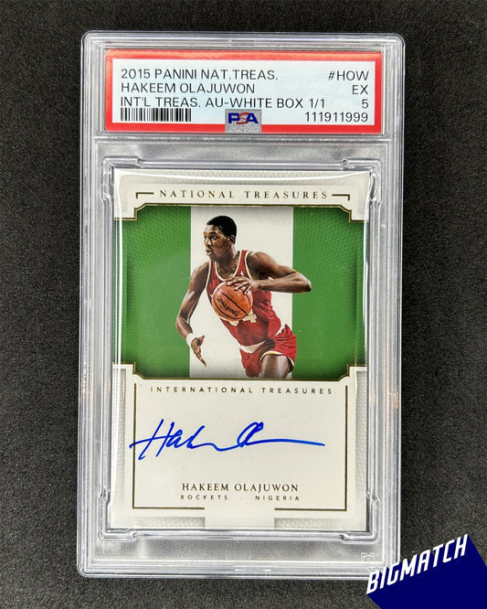 Hakeem Olajuwon - 2015 National Treasures Basketball