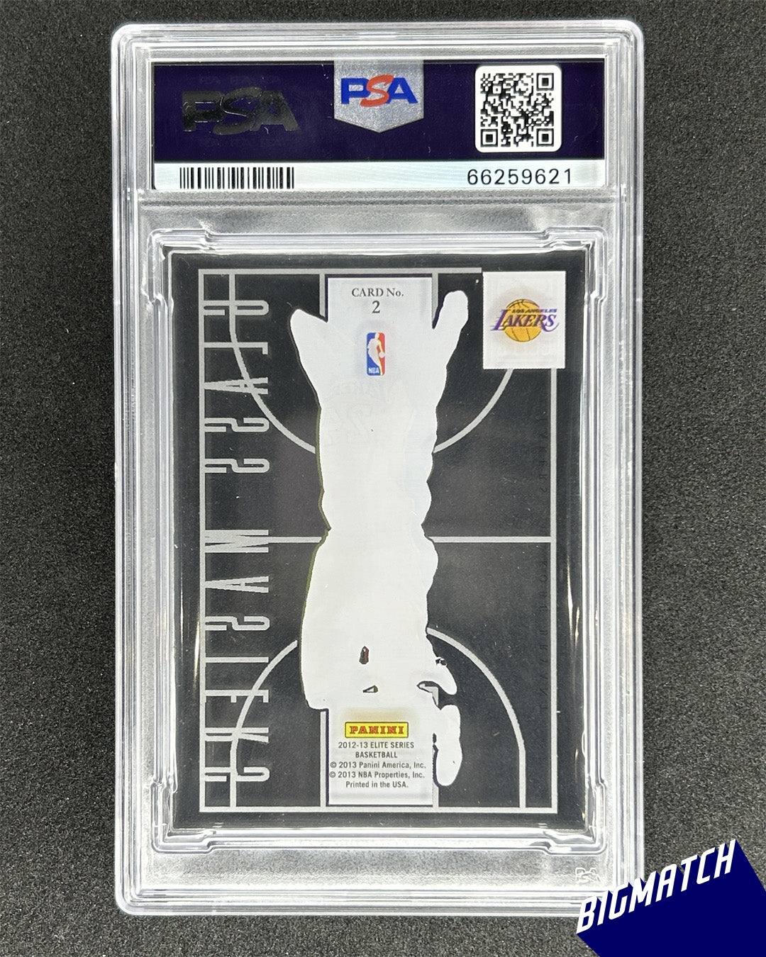 KOBE BRYANT - 2012 PANINI ELITE SERIES GLASS MASTERS