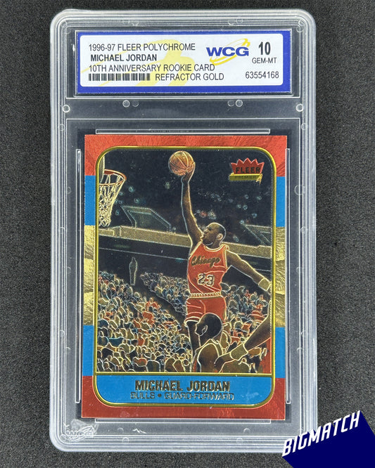 MICHAEL JORDAN - 1996-97 FLEER POLYCHROME