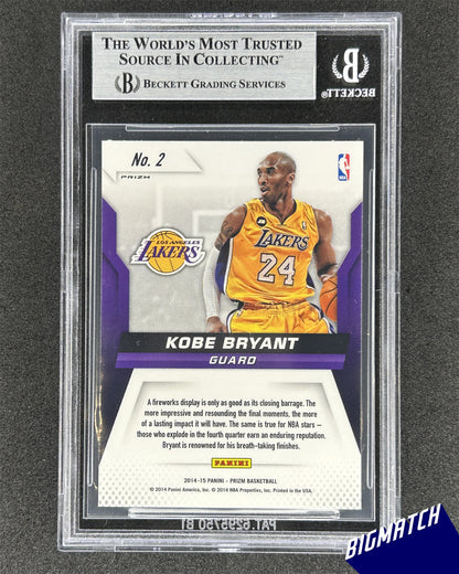 KOBE BRYANT - 2014-15 PANINI PRIZM