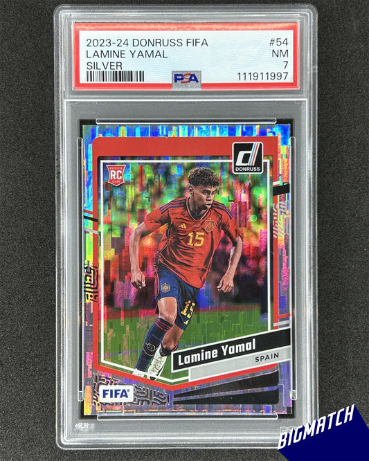 Lamine Yamal - 2023-24 Panini Donruss Silver