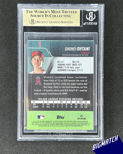 Shohei Ohtani - 2022 Topps Chrome X-Fractors