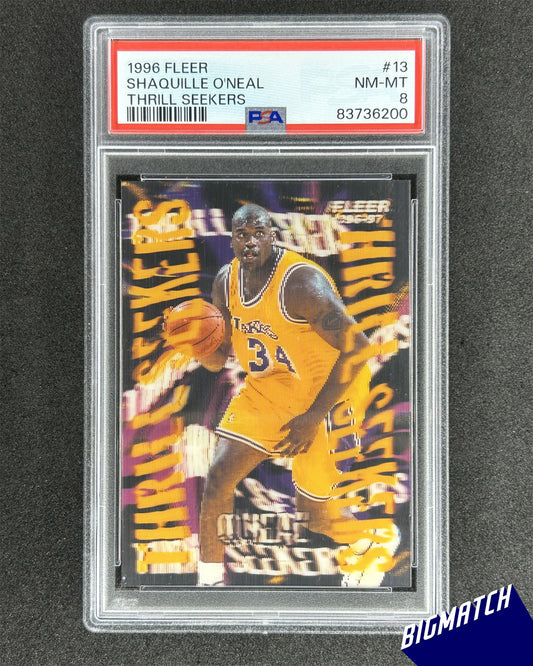 SHAQUILLE O'NEAL - 1996 FLEER THRILL SEEKERS