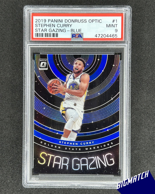 STEPHEN CURRY - 2019 PANINI DONRUSS OPTIC STAR GAZING