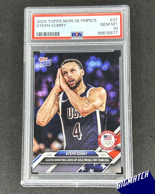 STEPH CURRY - 2024 TOPPS NOW OLYMPIC GAMES